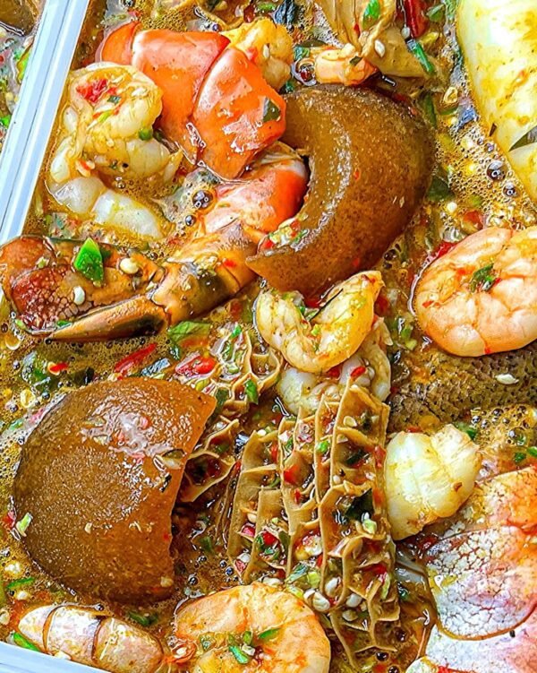 Okra Medley (Seafood and assorted meats)