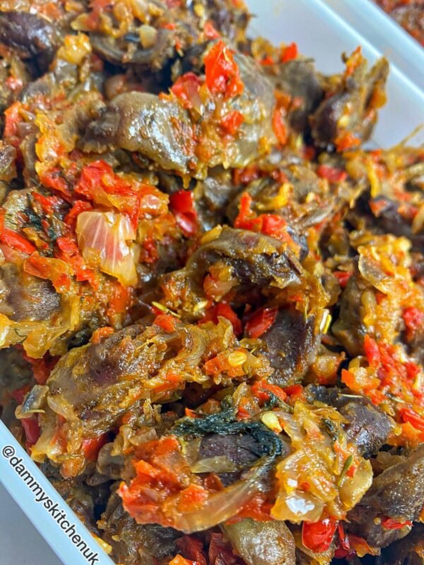 Peppered gizzard