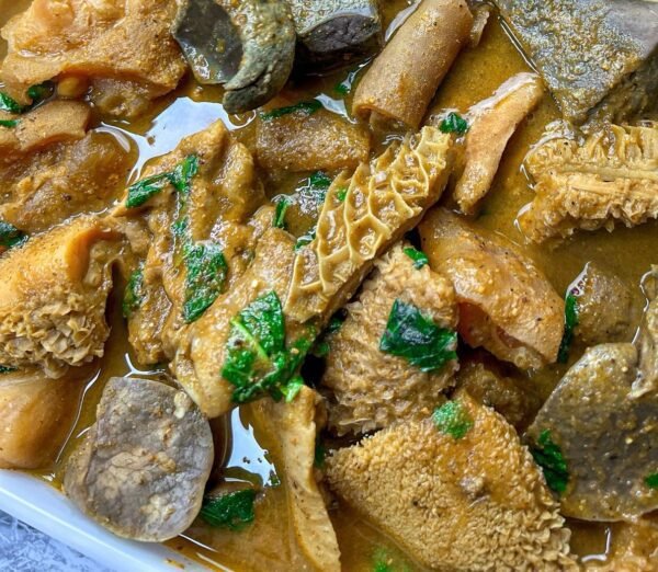 Assorted meats pepper soup (party)