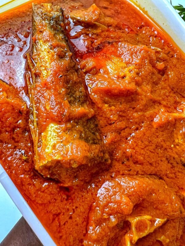Hake fish stew