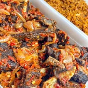 Peppered Goat meat