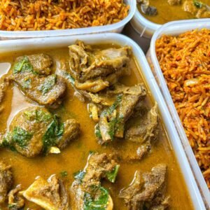 Goat meat pepper soup