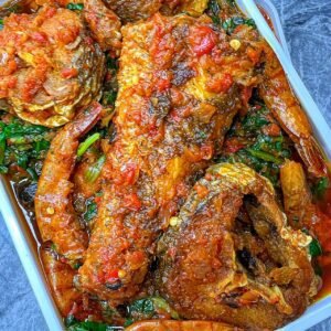 Hake fish only Efo riro
