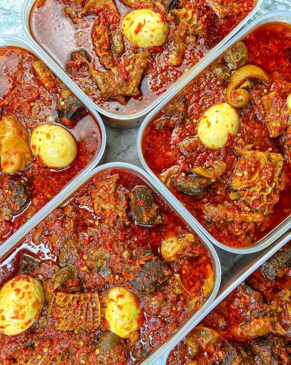 Red Ofada sauce