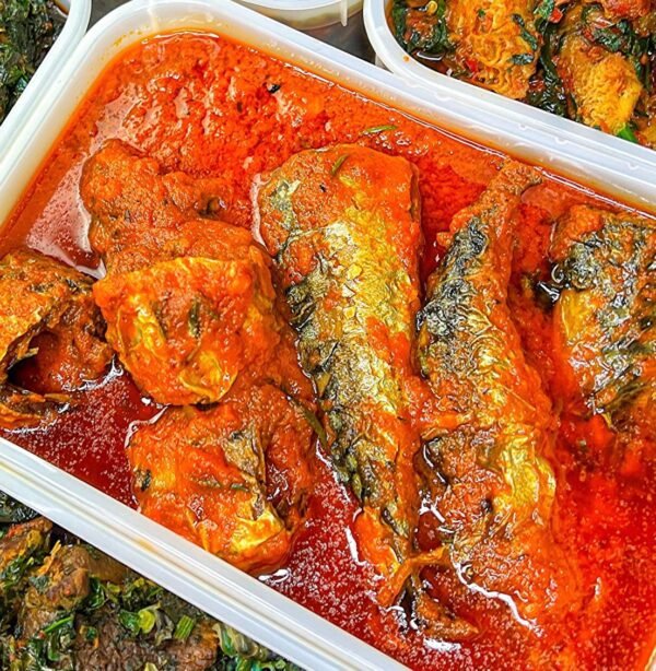 Mackerel fish stew