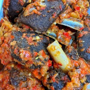 Peppered Naija Goat meat (imported)
