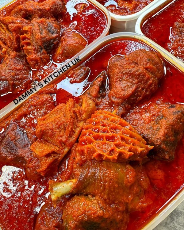 Multipurpose stew (Chicken, Beef and Saki)
